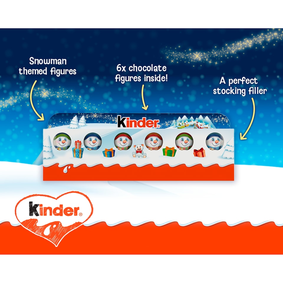 image 1 of Kinder Mini Figures 6 Pack