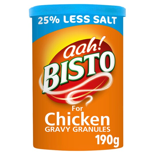 Bisto Reduced Salt Chicken Gravy Granules 190G