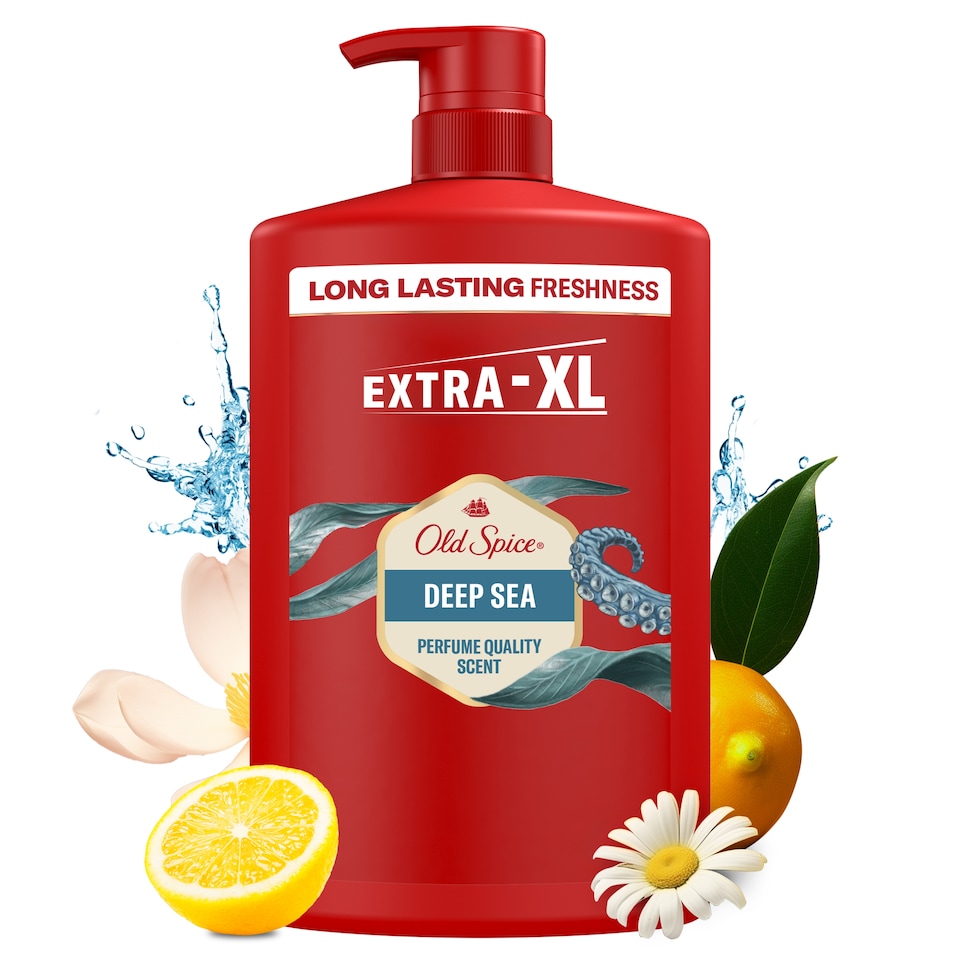 Old Spice Deep Sea Férfi 3 az 1-ben Sampon és Tusfürdő, 1000 ml  1. kép