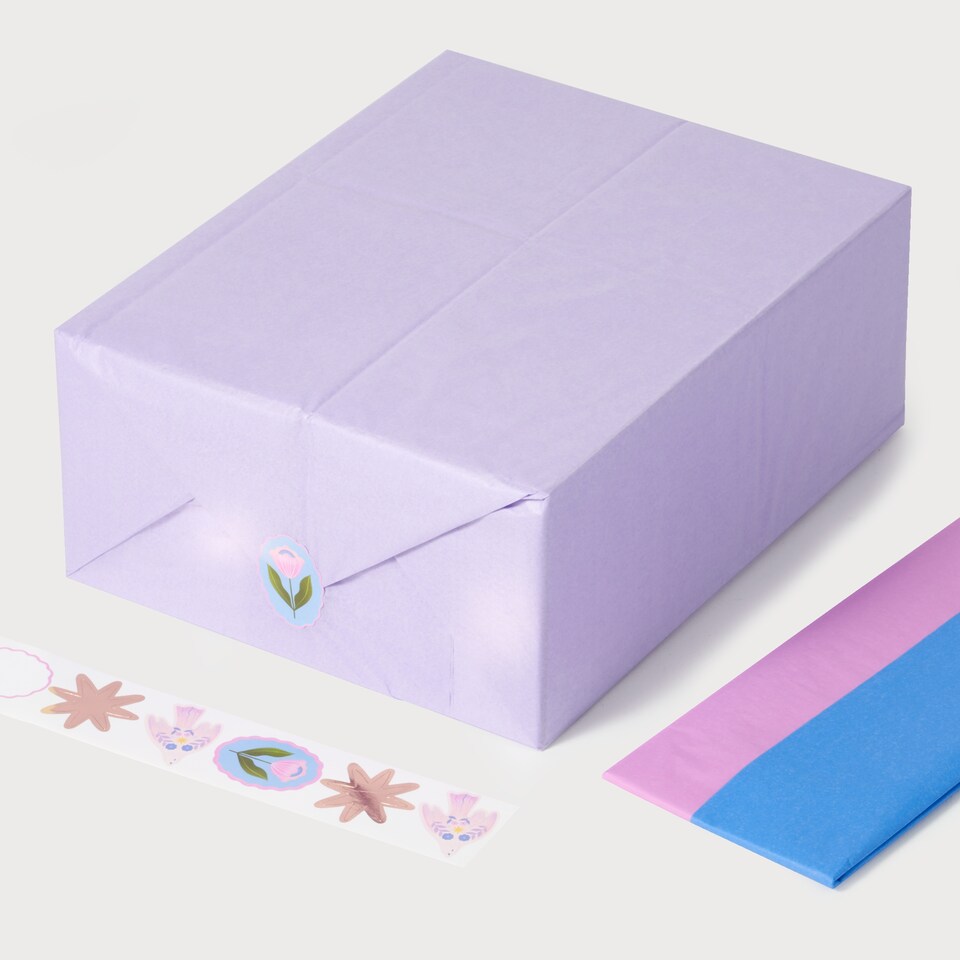 image 1 of Paperchase x Melissa Donne Studio Mother's Day 6 Sheet Tissue Pack with Stickers