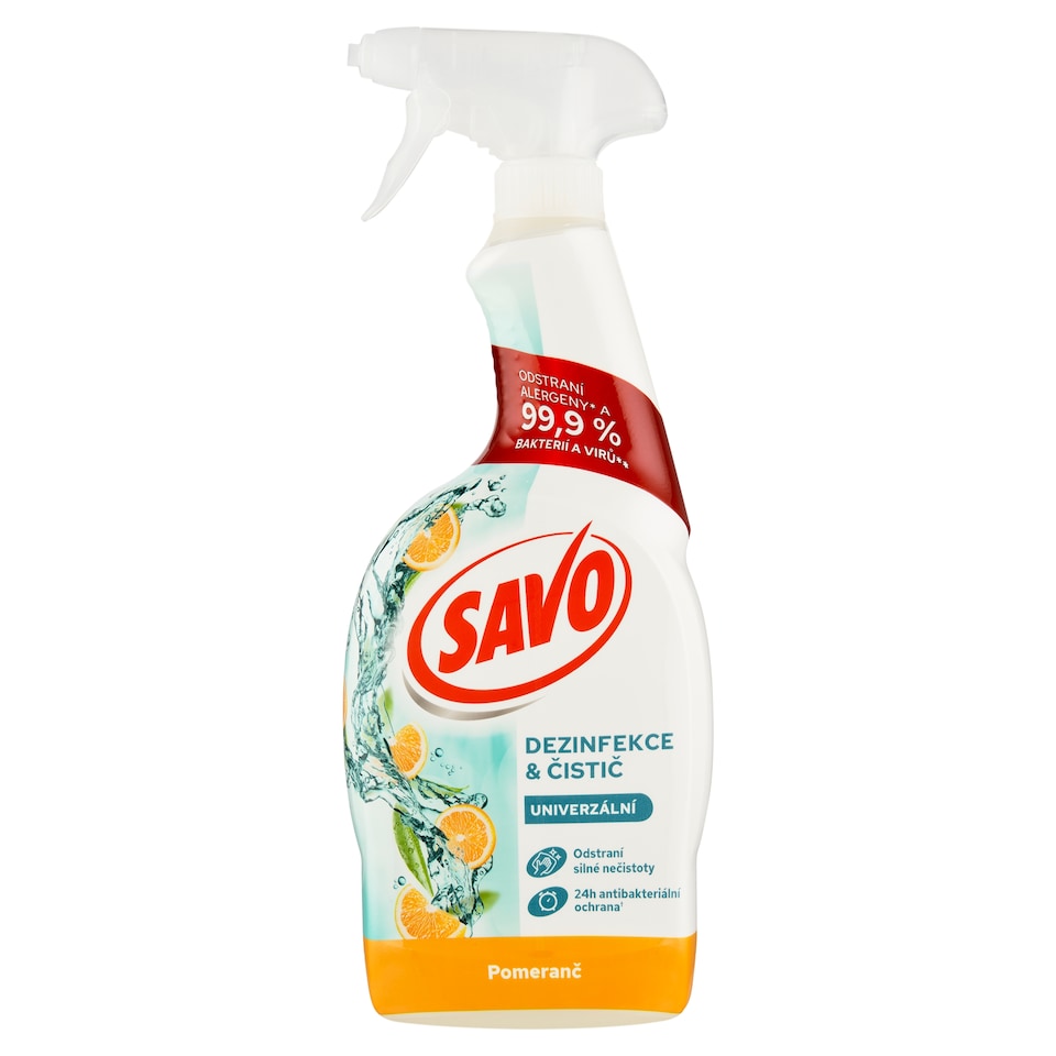 Savo Disinfection & Cleaner Universal Orange 700ml