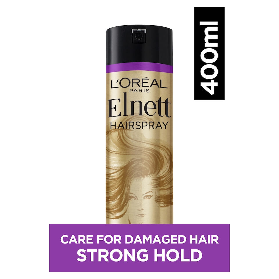 image 1 of L'Oreal Paris Elnett Damaged Strong Hold 400ml