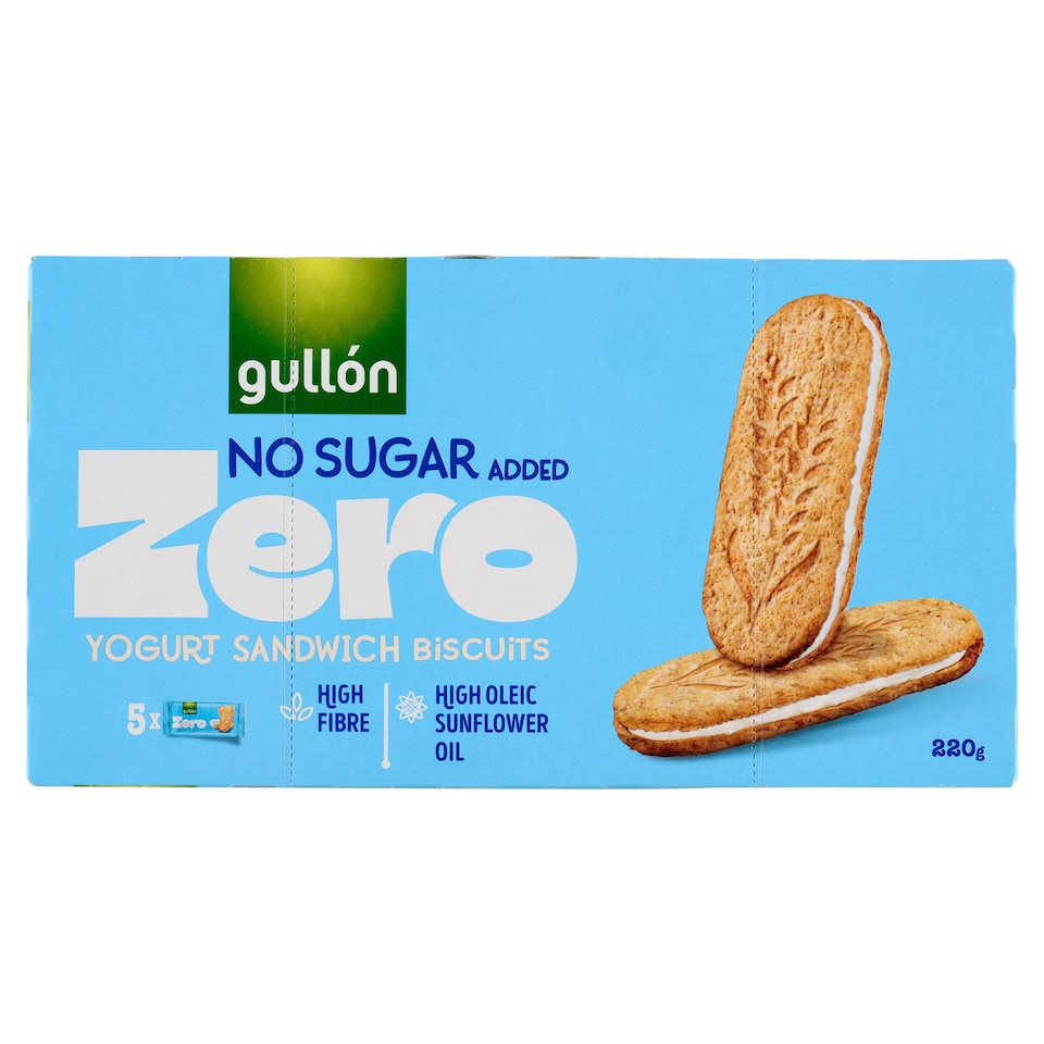 obrázok 1 z Gullón Sušienky plnené krémom 5 x 44 g (220 g)