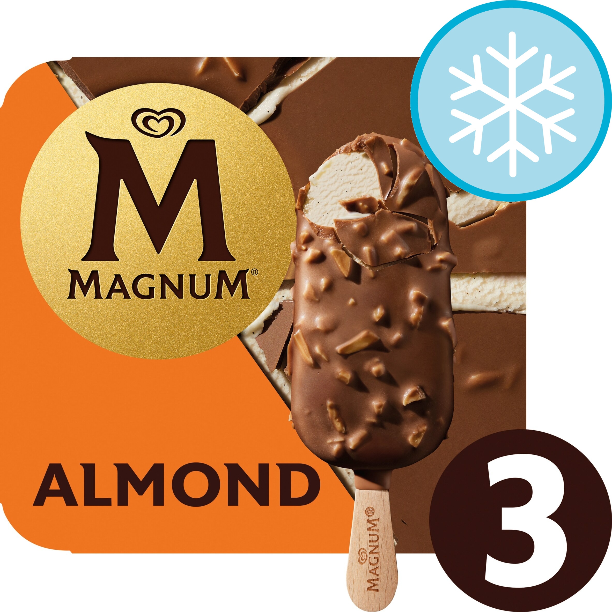 Magnum Almond Ice Cream Sticks 3x100ml