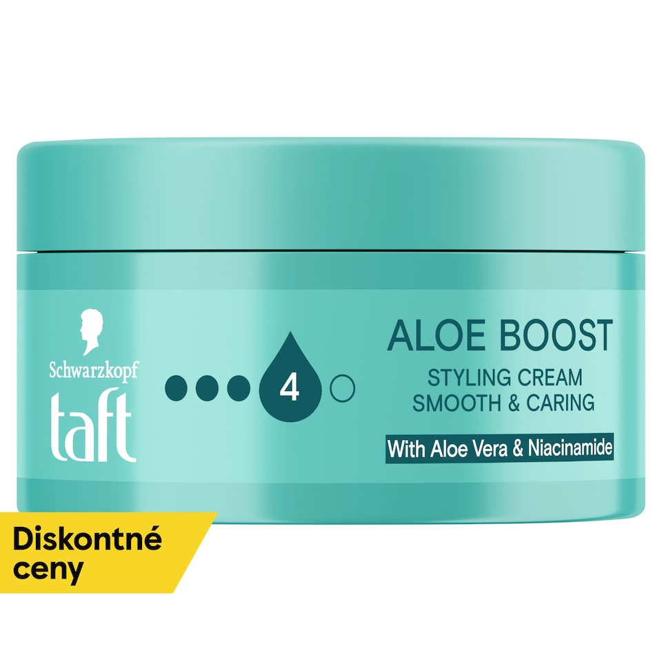image 1 of Schwarzkopf Taft Aloe Boost Styling Cream 100 ml