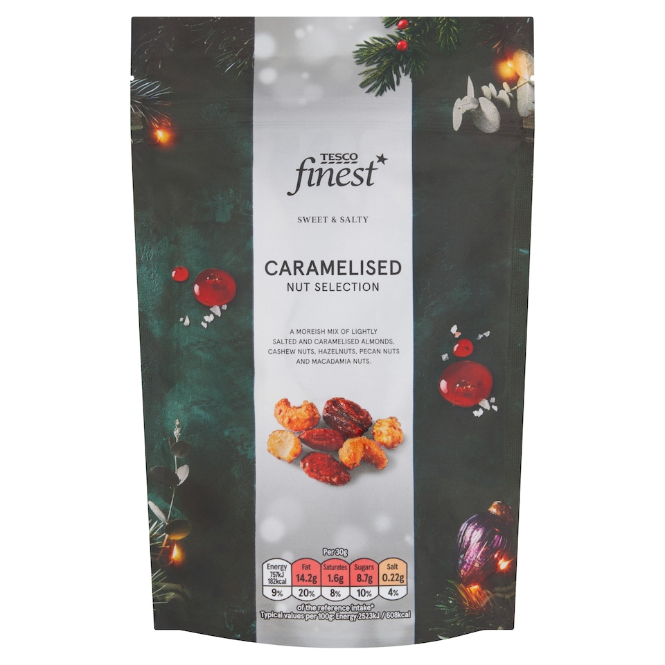 Tesco Finest Salted Caramelised Nut Selection 150g