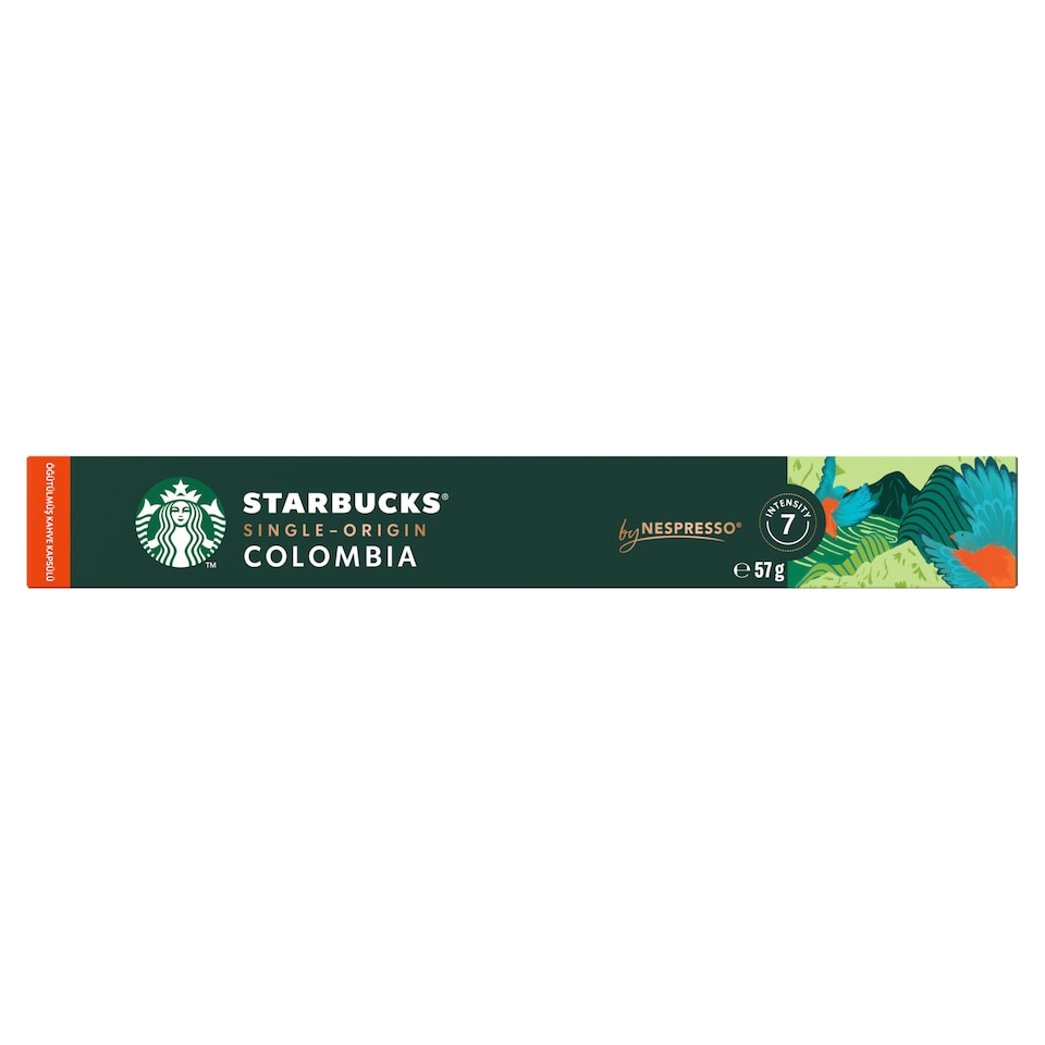 Starbucks by Nespresso Colombia őrölt pörkölt kávé 10 kapszula 57 g  1. kép