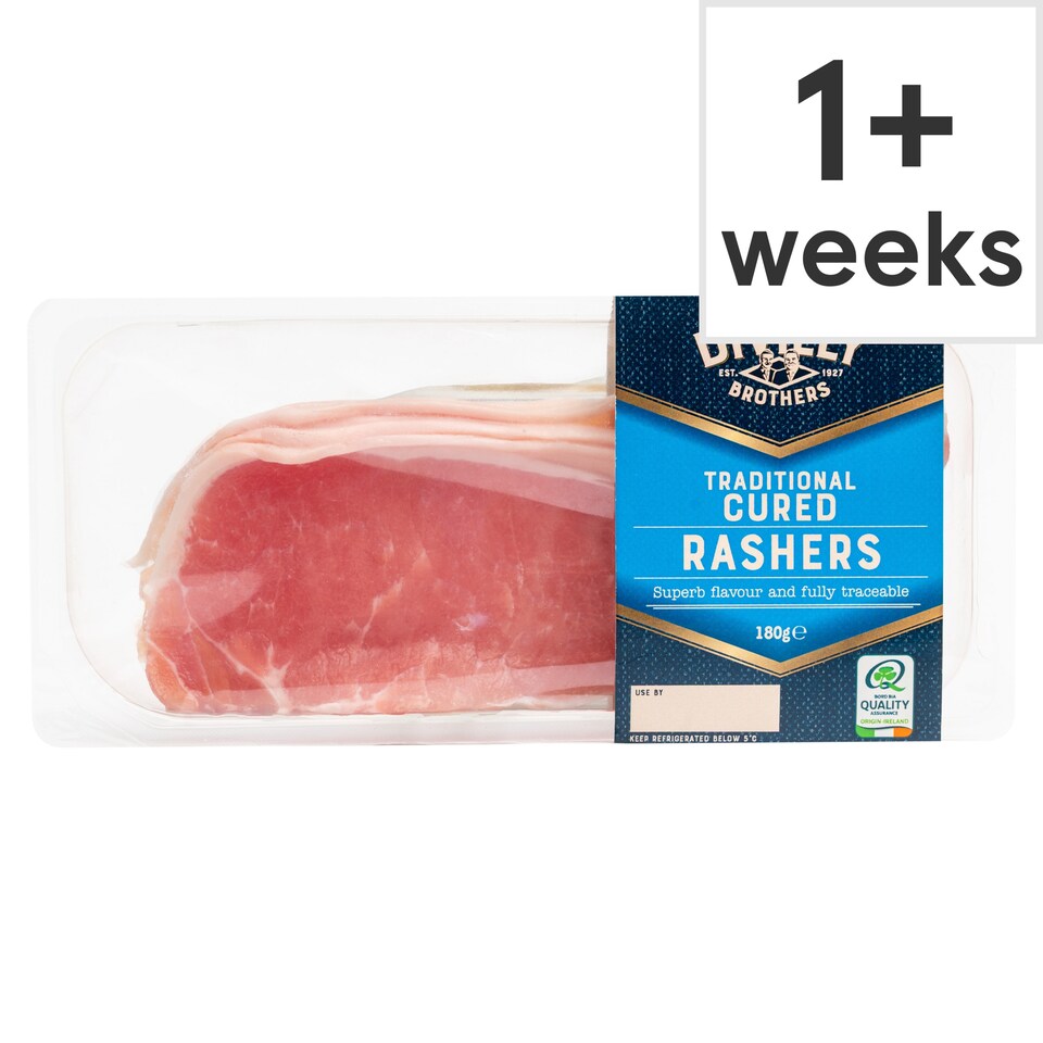 Divilly Brothers Traditional Cured Rashers 180G