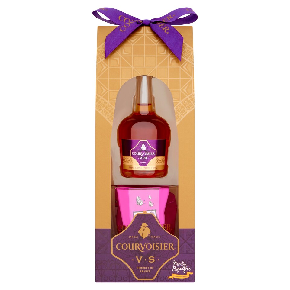 Courvoisier Mini Glass & Choccy Truffle Gift Set