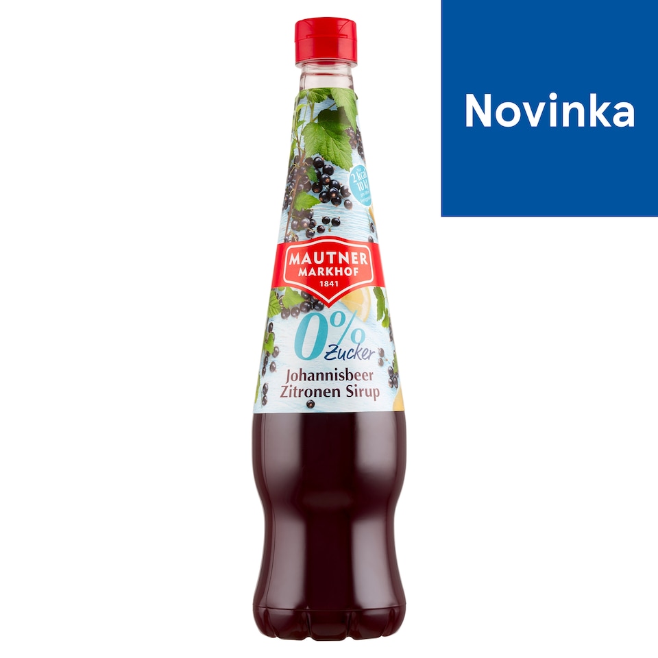 image 1 of Mautner Markhof Syrup Blackcurrant and Lemon 0.7 L