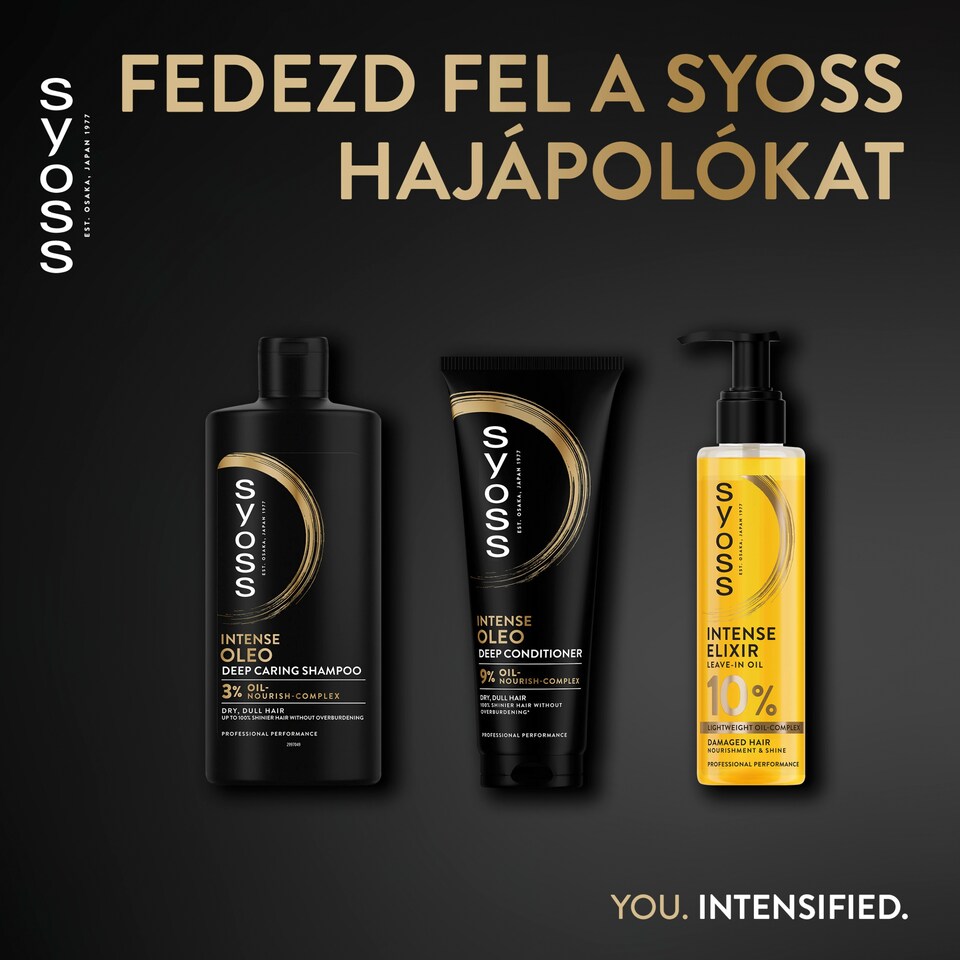 image 1 of Syoss Intense Oleo Deep Caring Shampoo 440 ml