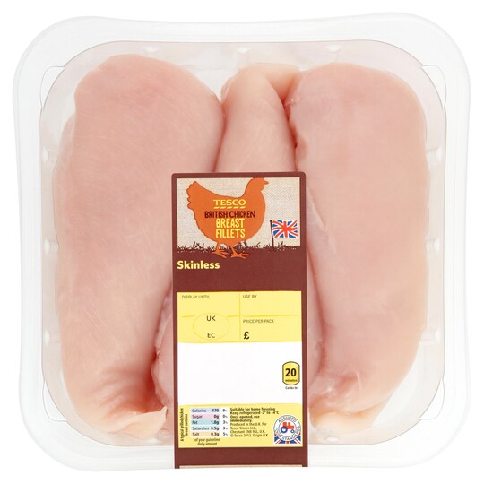 T. BRT CKN BREAST PORTIONS 580G