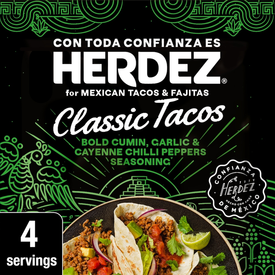 image 1 of Herdez Classic Tacos Seasoning 25Gg