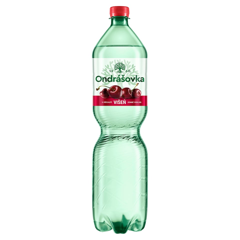 Ondrášovka Jemně perlivá s příchutí višeň 1,5l