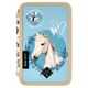 image 2 of Lizzy Card Lizzy Suli Unfilled Triple Decker Pencil Case for Girls