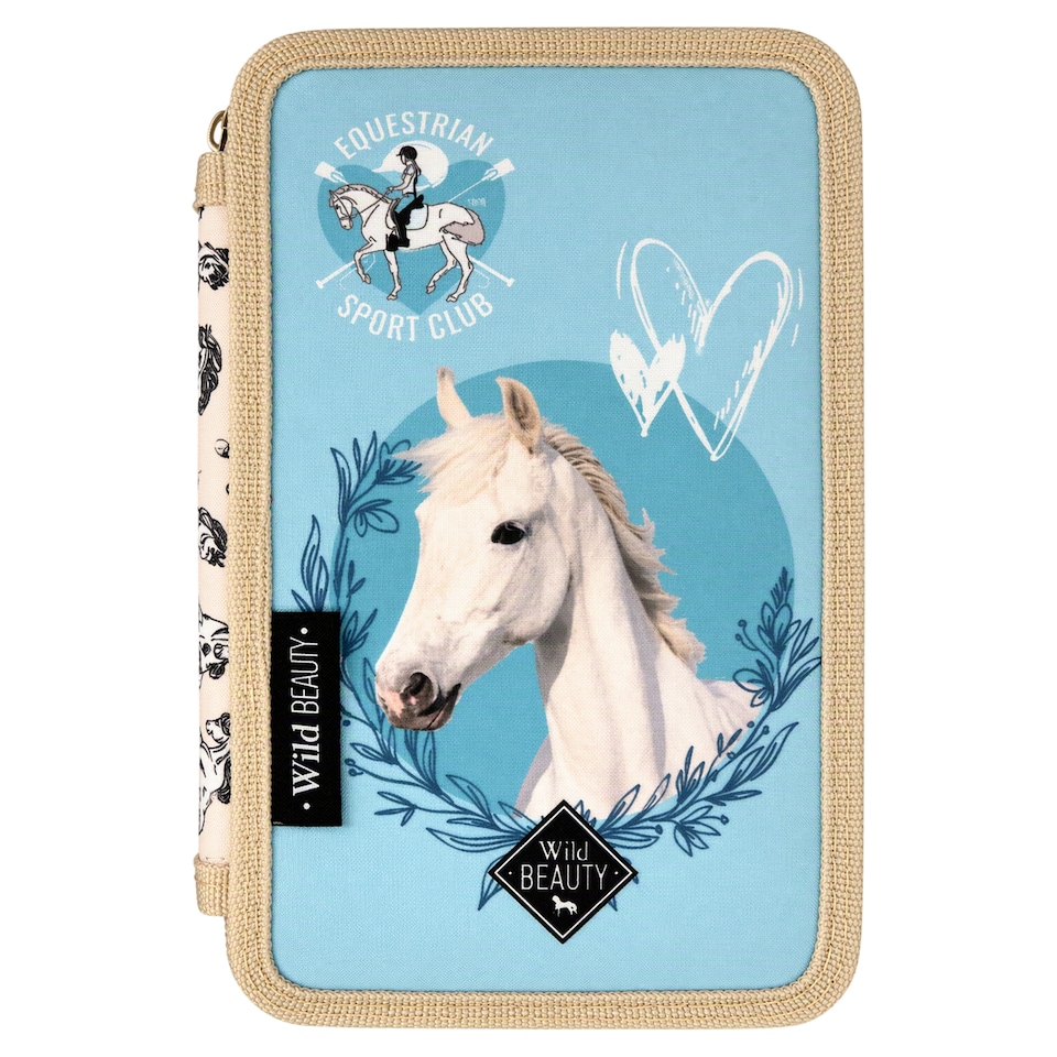image 1 of Lizzy Card Lizzy Suli Unfilled Triple Decker Pencil Case for Girls