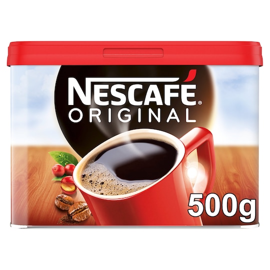Nescafe Original Coffee 500G Tin Tesco Groceries