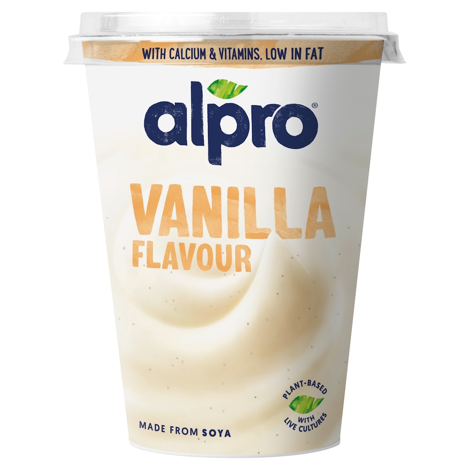 image 1 of Alpro Fermented Soy Product with Vanilla Flavour 400g