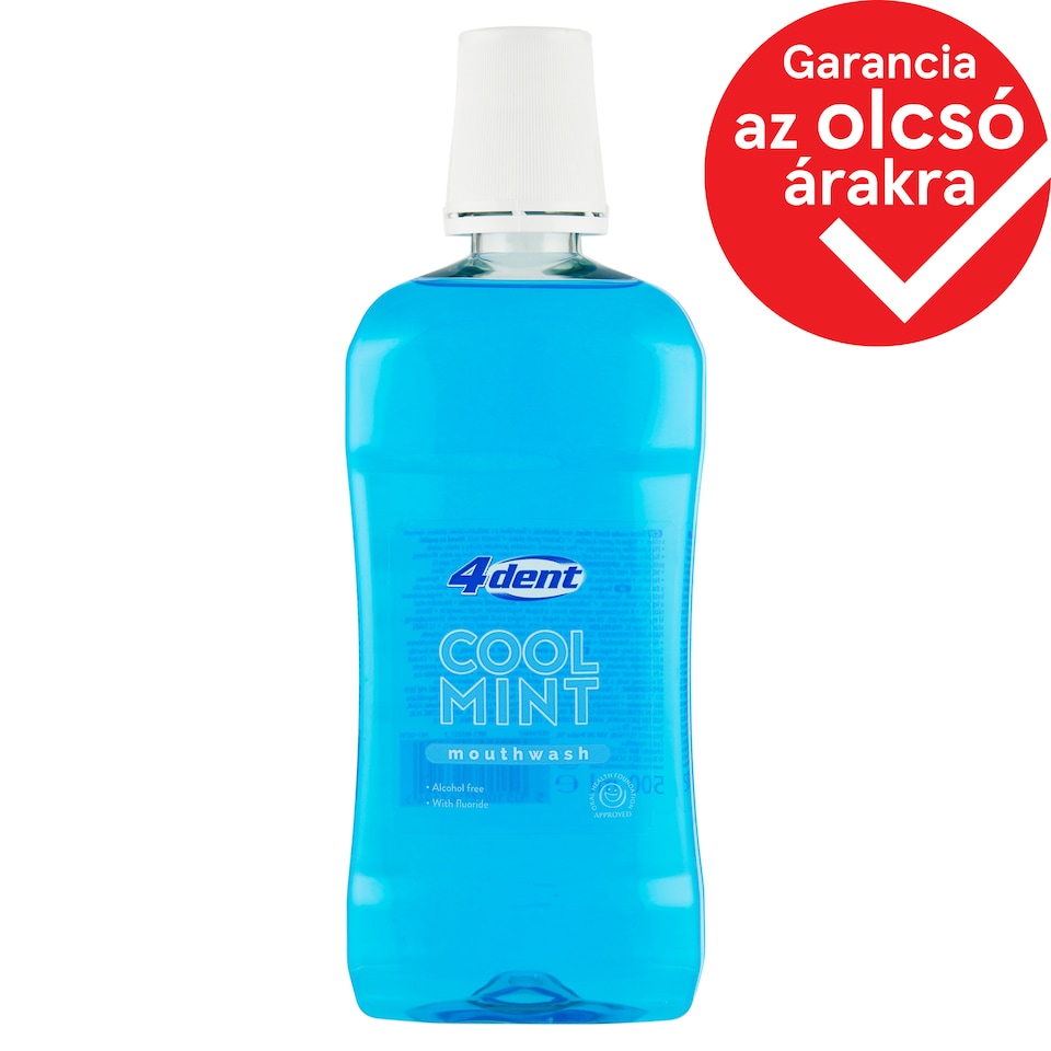 4Dent Cool Mint szájvíz 500 ml 