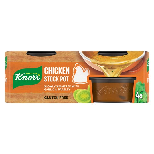 Knorr Chicken Stock Pot 4 X 28G Tesco Groceries
