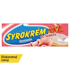 Syrokrém Smotanela so šunkou XXL 4 ks 200 g
