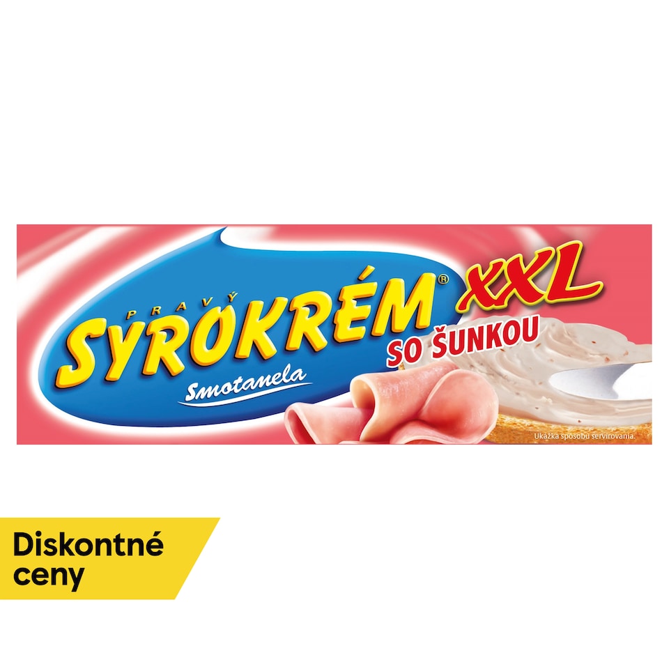 obrázok 1 z Syrokrém Smotanela so šunkou XXL 4 ks 200 g