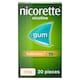 image 1 of Nicorette Stop Smoking Aid 2mg Nicotine Gum - Fruitfusion 30s