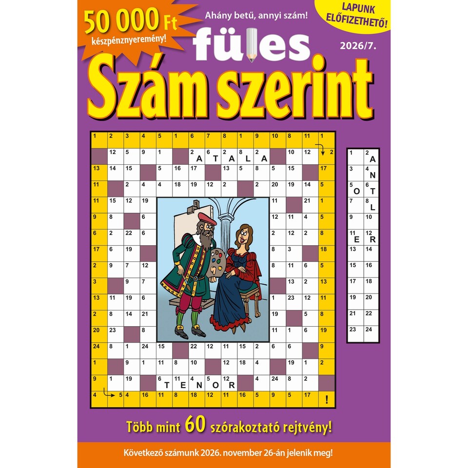 Füles szám szerint