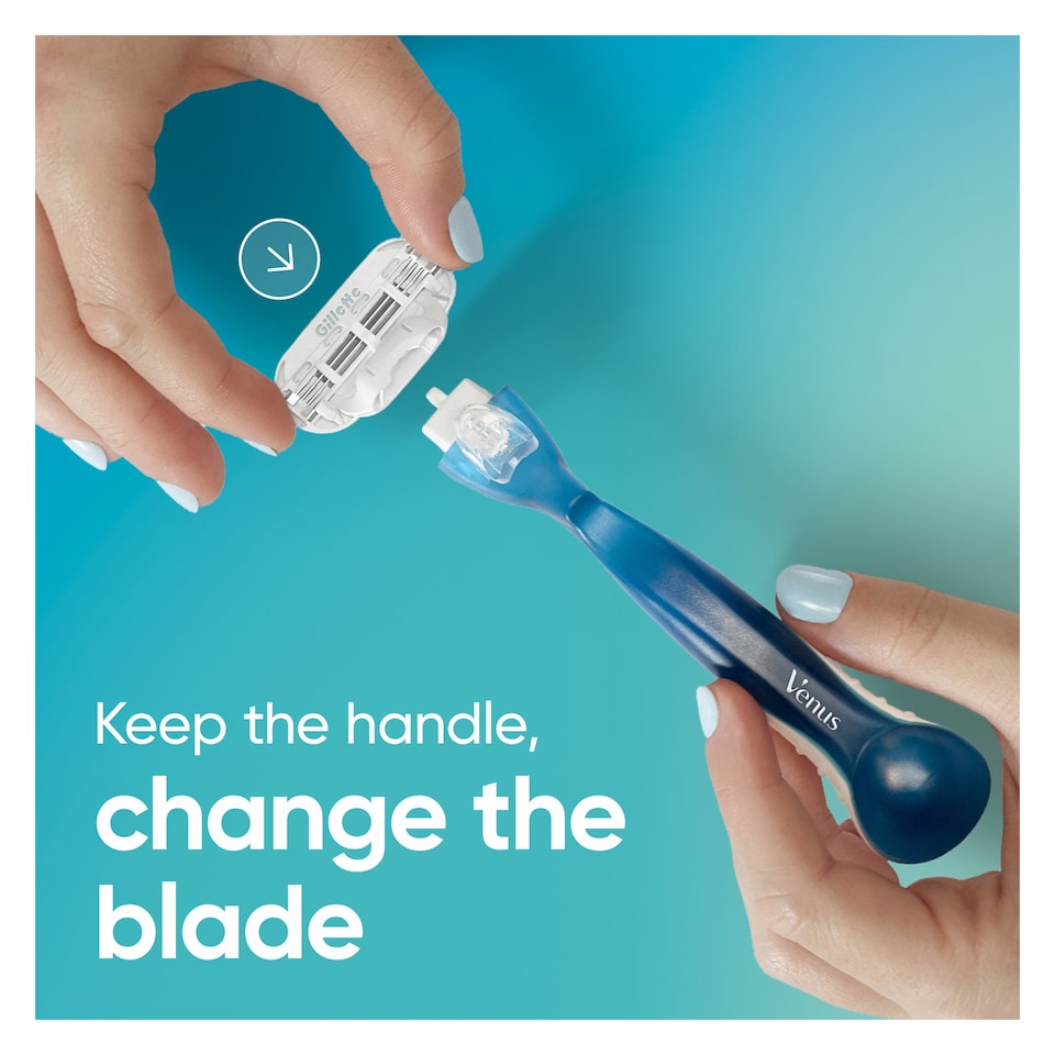 image 1 of Gillette Venus Smooth Women's Razor Blade Refills 4 Pack