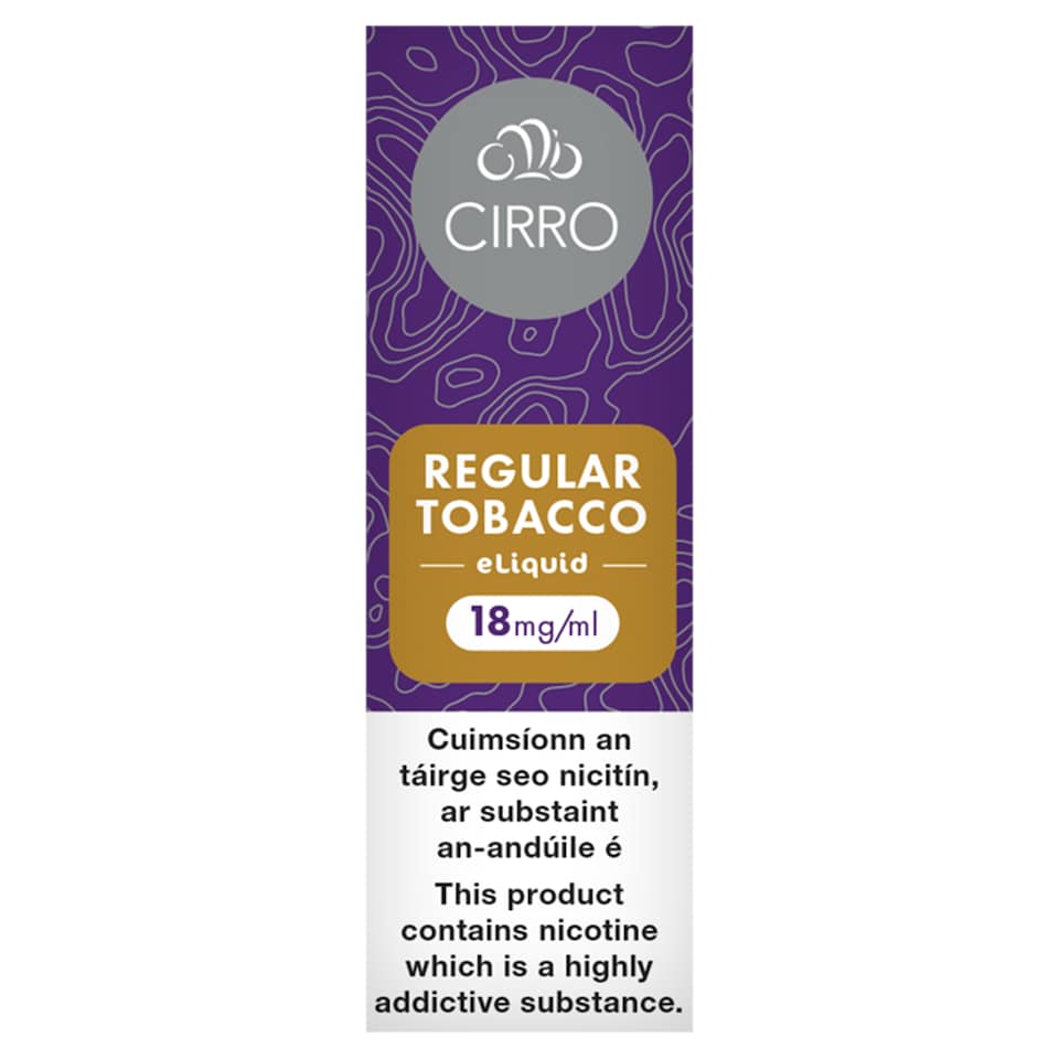 Cirro Regular Tobacco 18Mg
