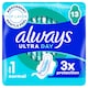 image 1 of Always Ultra Day Sanitary Towels Size 1 Normal with Wings 13 Pack