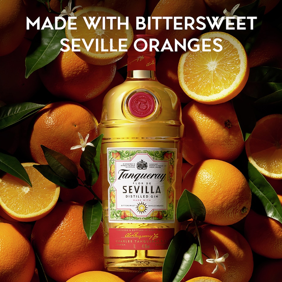 image 1 of Tanqueray Flor De Sevilla Gin Bottle 41.3% Vol 70cl
