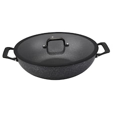 Go Cook Oven Safe 32cm Family pan Black