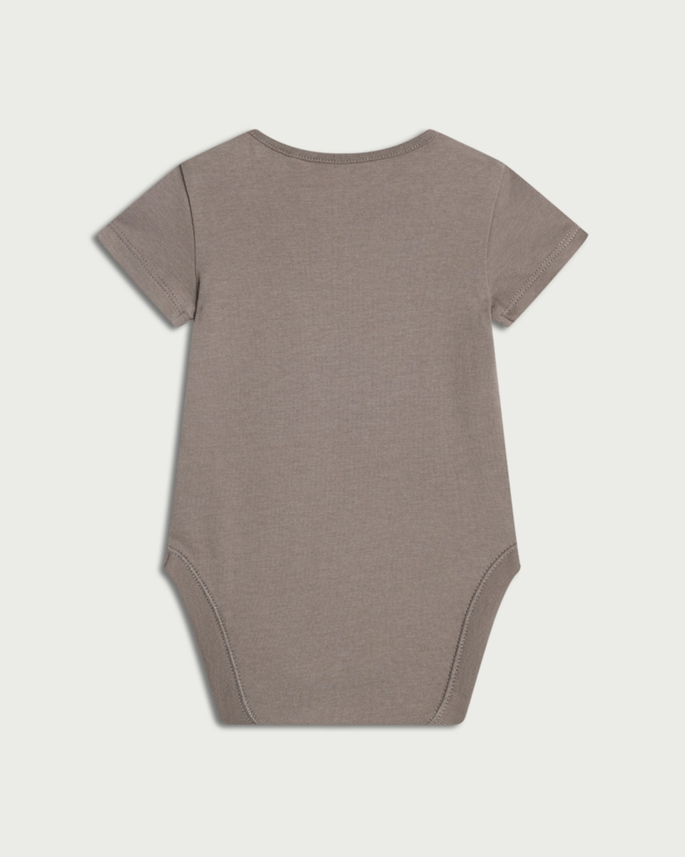 image 1 of Ramones Pure Cotton Bodysuit in Grey