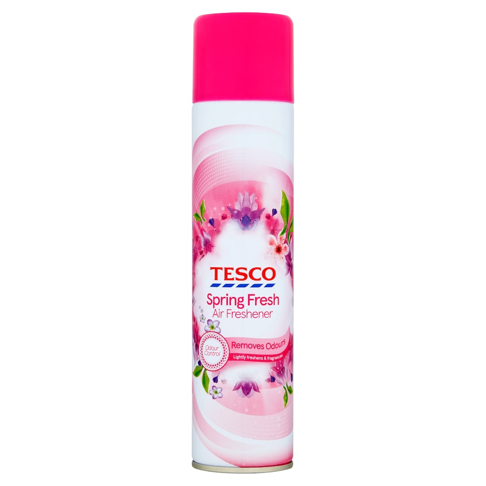 Tesco Spring Fresh Aerosol 300Ml