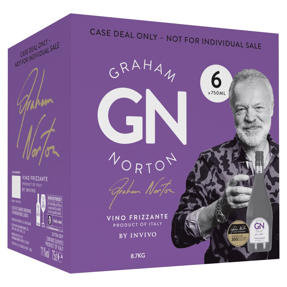 Graham Nortons Italian Vino Frizzante 6X75cl