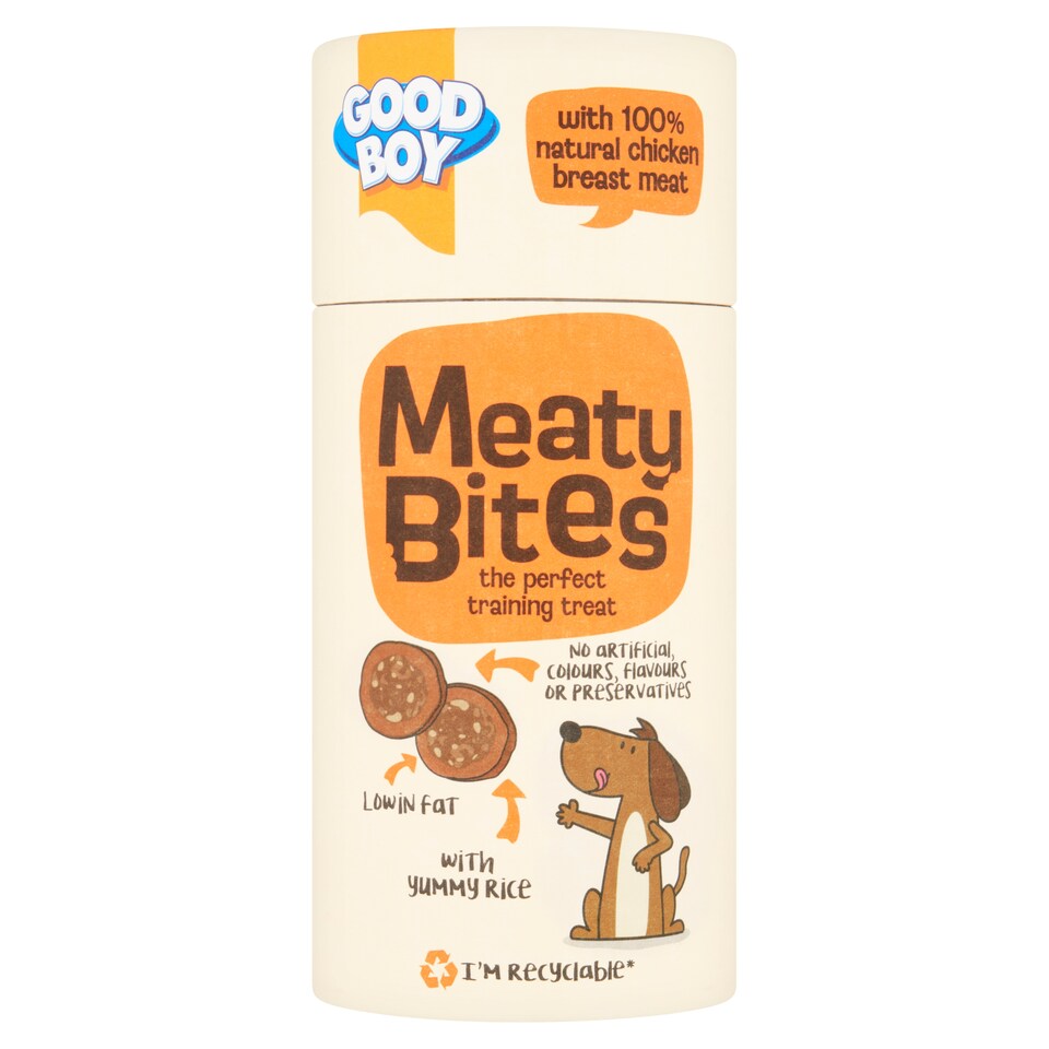 Good Boy Meaty Bites Chicken Dog Treats 70g