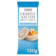 Tesco Lightly Salted Rice Cakes 130G