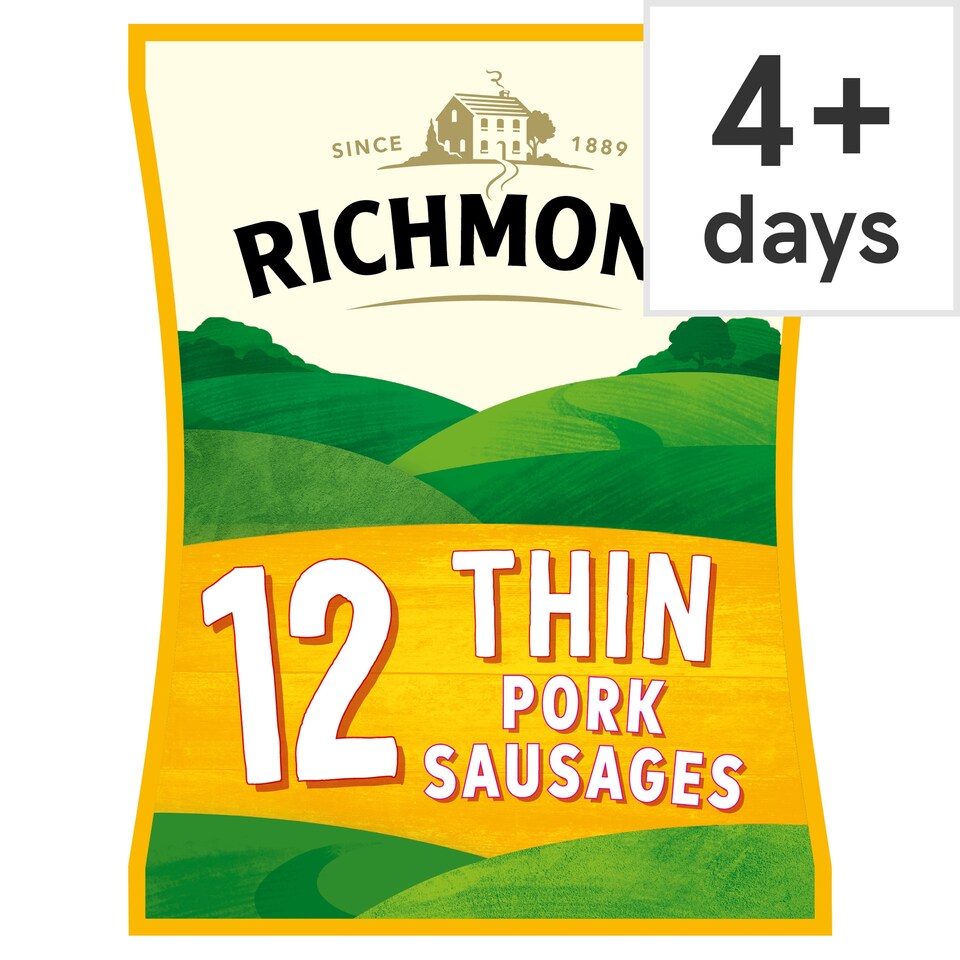 Richmond Thin Pork Sausages 12 Pack 340g