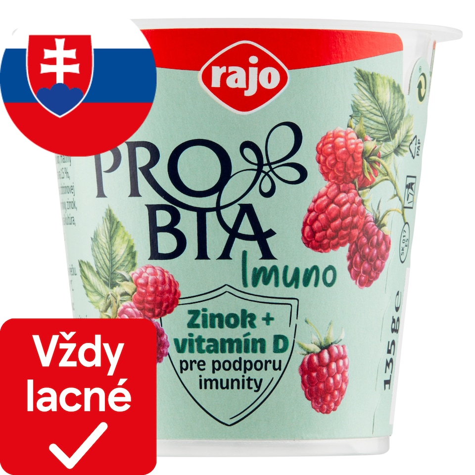 obrázok 1 z Rajo Probia Imuno Malina 135 g