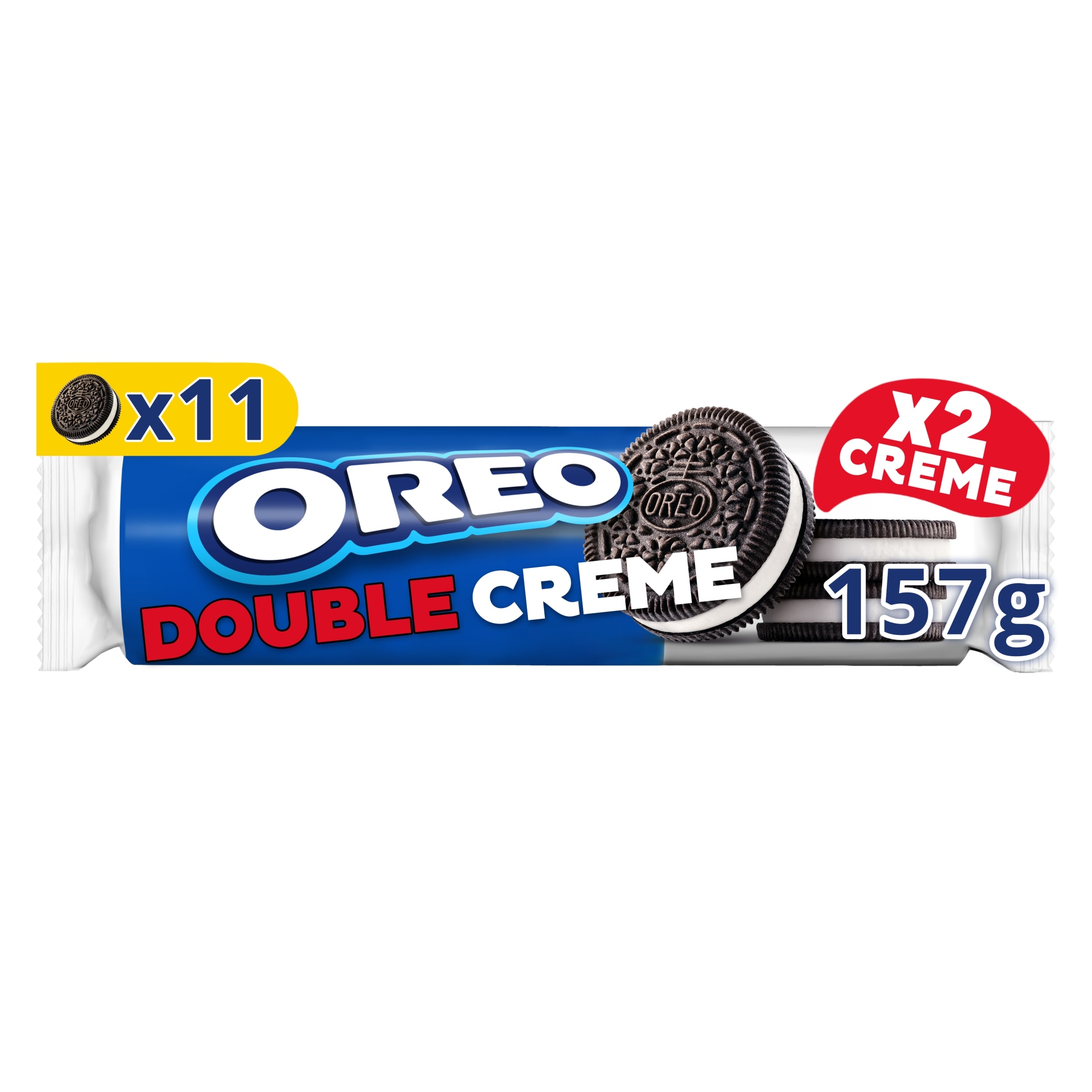 Oreo Double Stuff Cookie Chocolate Sandwich Biscuits 157g