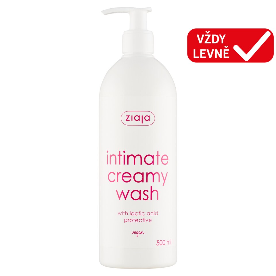Ziaja Ochranný prostředek pro intimní hygienu s kyselinou mléčnou 500ml