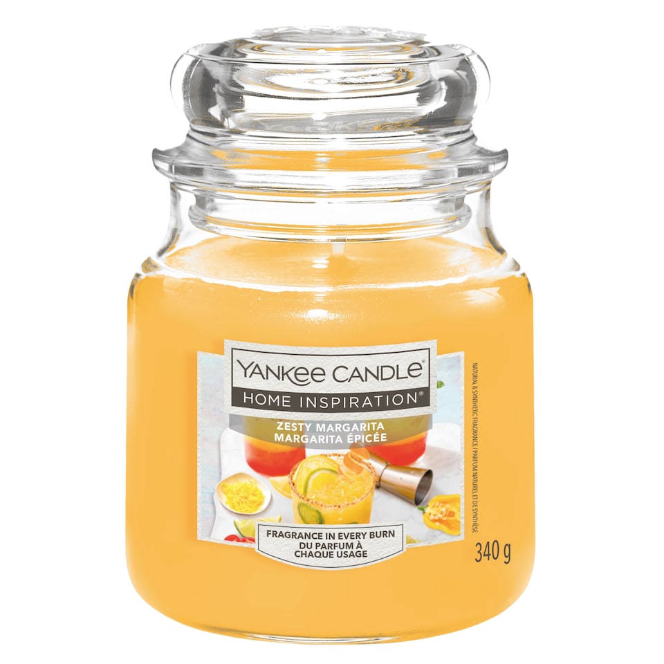 image 1 of Yankee Candle Home Inspiration Zesty Margarita Medium Jar 340g