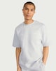 image 1 of F&F Active EVERYHOUR Cotton Rich Oversized Fit T-Shirt in Blue