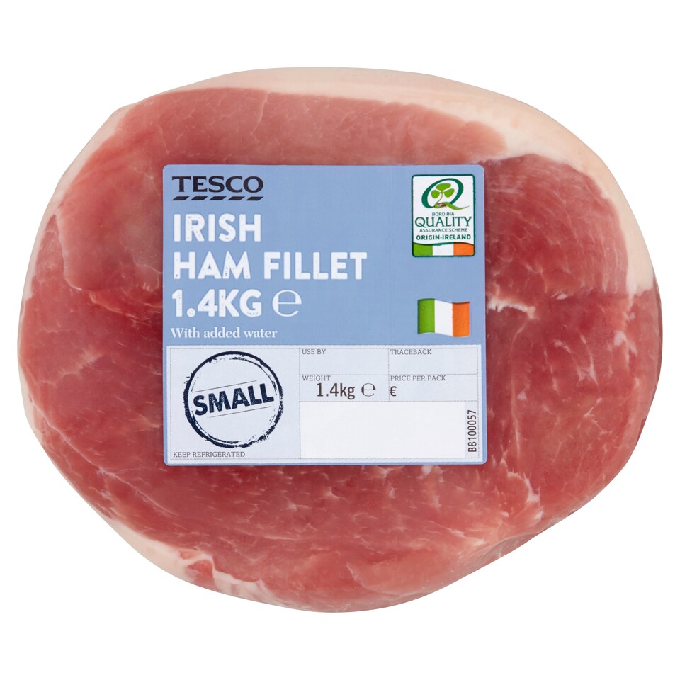 Tesco Irish Pale Ham Fillet 1.4 Kilograms