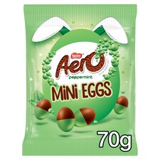 Aero Peppemint Milk Chocolate Mini Eggs 70G