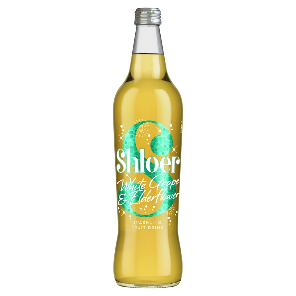Shloer White Grape And Elderflower Juice Drink 750Ml