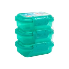 Smash Snackbox 220ml x 3 Green