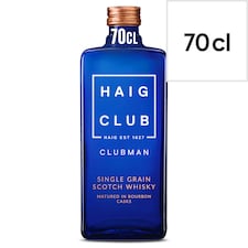 Haig Club Clubman Scotch Whisky Bottle 40% Vol 70cl
