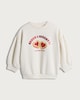 image 4 of F&F Girls Cotton Rich Adoro I Biscotti Slogan Sweatshirt in Cream
